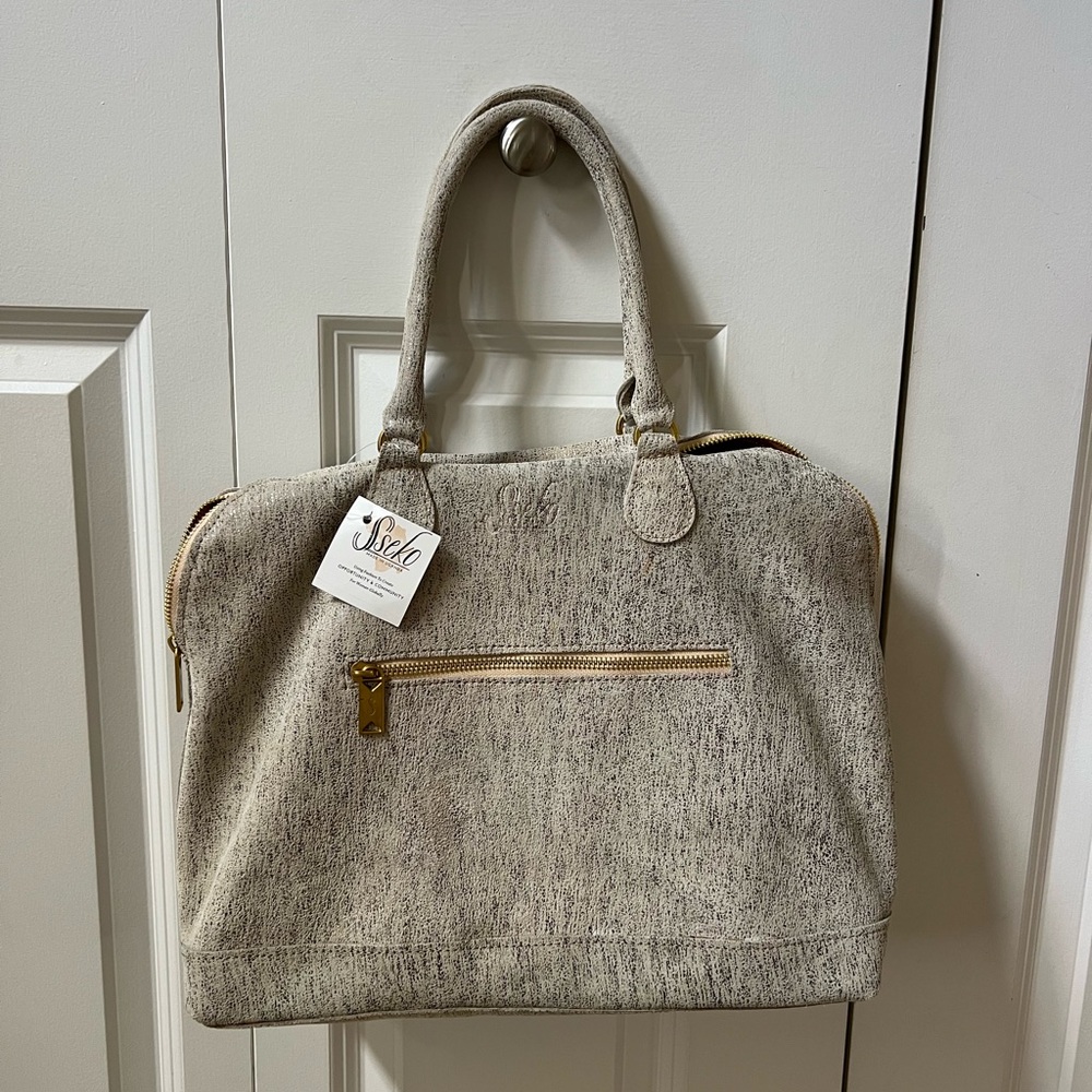 Sseko Dome Satchel in Mixed metal